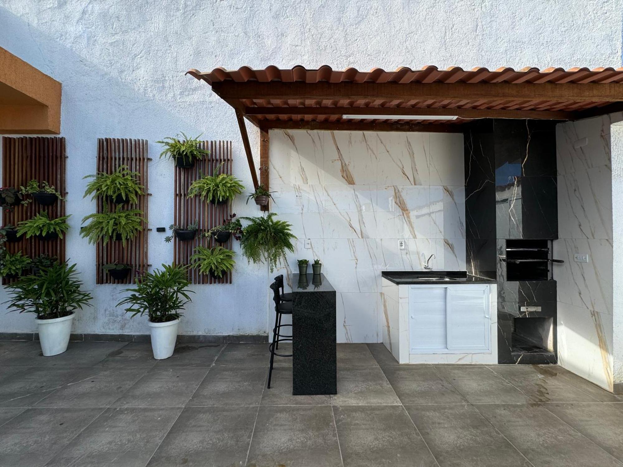 Casa Compacta Com Piscina Villa Guaruja Bagian luar foto